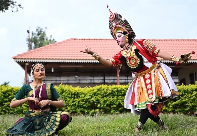 ಸಪ್ತಪದಿ ಸಡಗರಕ್ಕೂ ಮುನ್ನ ಕಲಾ ಸಂಗಮ: ಯಕ್ಷಗಾನ-ಭರತನಾಟ್ಯದ ಸಮಾಗಮ!