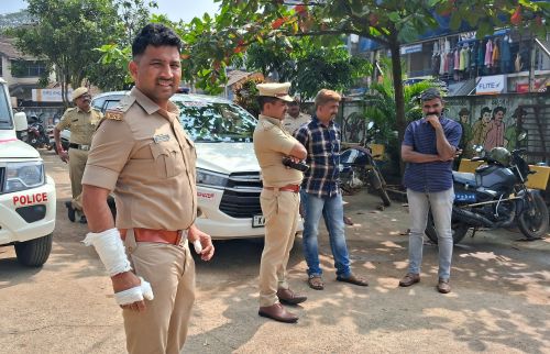 Attack by criminals PSI attended work despite being hit!