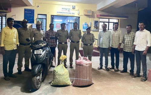 Two areca nut thieves arrested!