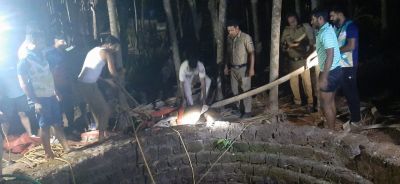 The fire brigade saved Punyakoti's life!