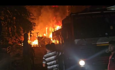 Gujuri warehouse destroyed by silent explosion!