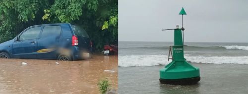 Rain.. Rain.. Rain Port compass crashed into shore Seabird officer caught lying!
