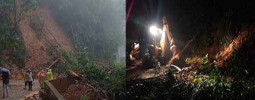 Devimane Landslide on the road again
