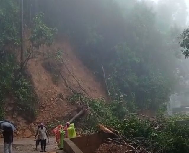 Hillside collapse Three lives saved by the grace of God!