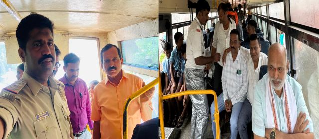 ಕುಮಟಾ-ಯಲ್ಲಾಪುರ: ಸರ್ಕಾರಿ ಬಸ್ಸು.. ಉಚಿತ ಟಿಕೇಟು.. ಪ್ರಯಾಣದ ಪ್ರಯೋಜನಪಡೆದ ಶಾಸಕರು!