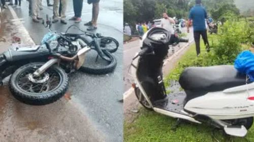 Road accident Youth from Karwar dies