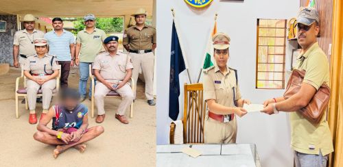 Sirsi policeman catches thief and wins money!