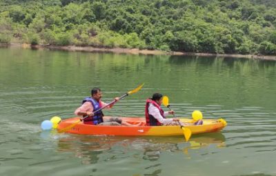 Water adventure in Bhimkola.. Tourists are delighted!