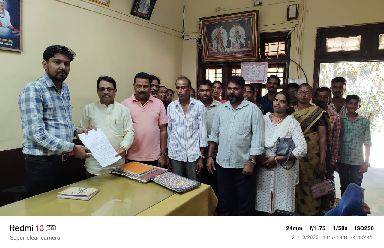 ಹುತ್ಕಂಡ ಕ್ರಾಸ್ ನಲ್ಲಿ ಬಸ್ ನಿಲುಗಡೆಗೆ ಆಗ್ರಹ