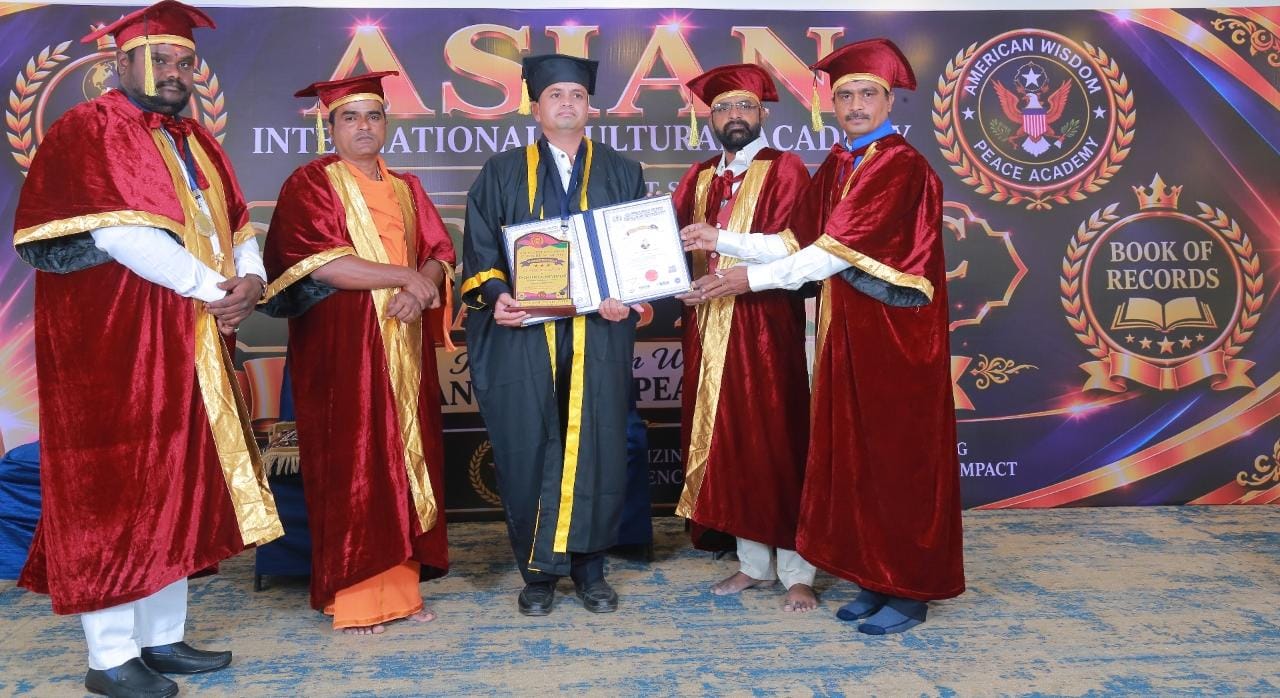 ಬ್ಯಾಡಗಿಯ ತೌಸೀಫ್ ಕಲ್ಮನಿಗೆ ಗೌರವ ಡಾಕ್ಟರೇಟ್