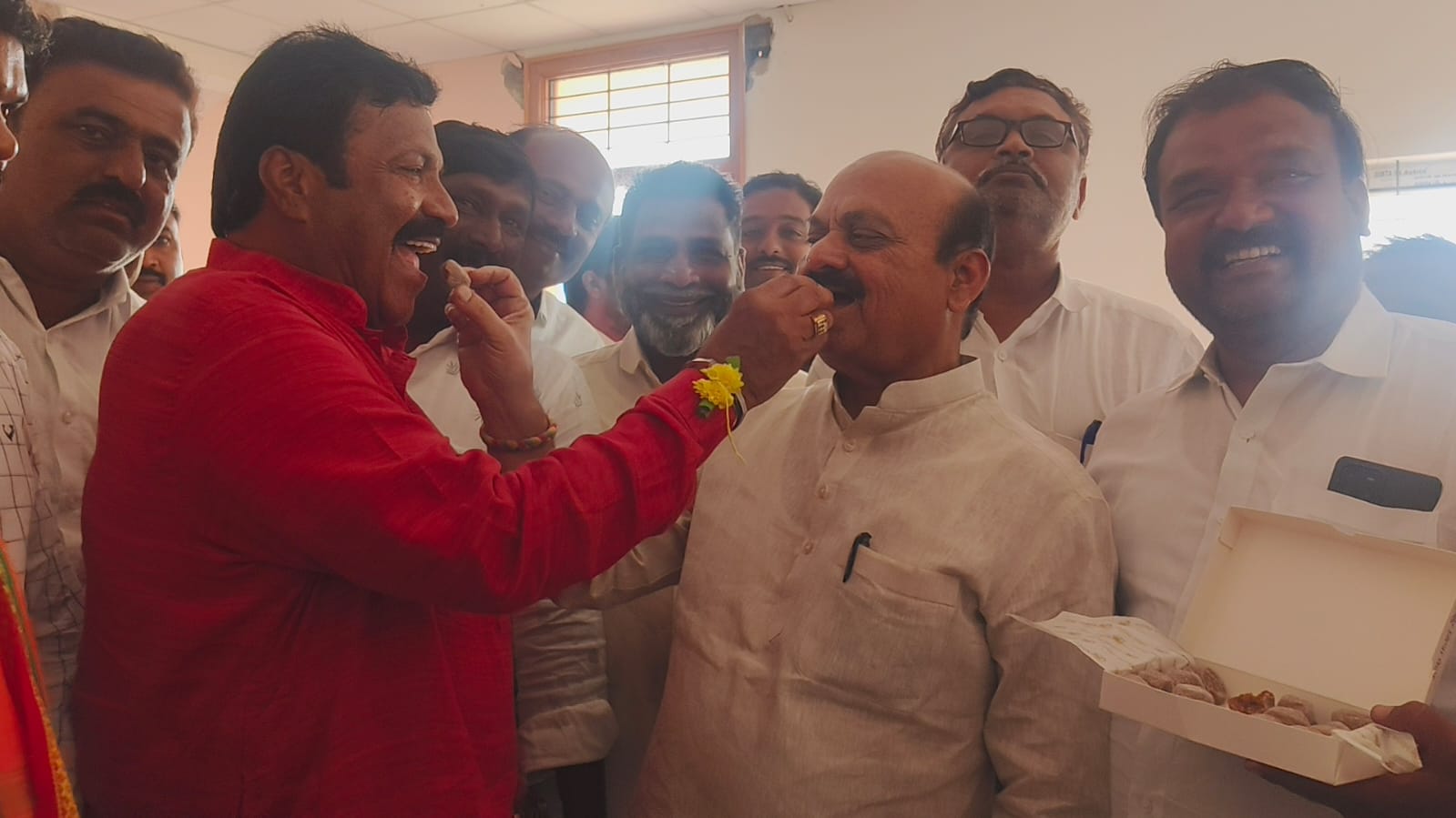 ಎಸ್.ವಿ. ಸಂಕನೂರ ಗೆಲುವು: ಹಾವೇರಿಯಲ್ಲಿ ಬಿಜೆಪಿ ಸಂಭ್ರಮ!
